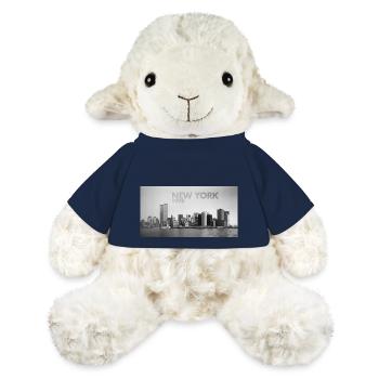 New York 1998 - Mouton en peluche Annika MiniFeet® - bleu marine - Devant