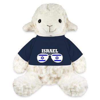 Israel - Mouton en peluche Annika MiniFeet® - bleu marine - Devant
