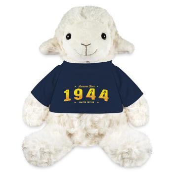 Millésime 1944 - 81e anniversaire Edition Limitée - Mouton en peluche Annika MiniFeet® - bleu marine - Devant