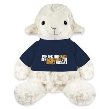 Wie der tote Hase den Menschen zur Kunst erklärt - MiniFeet® Schaf Annika - French Navy - Vorne