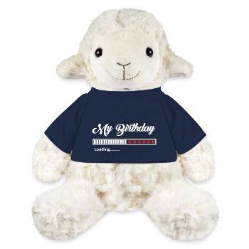 Mein Geburtstag wird geladen - MiniFeet® Schaf Annika - French Navy - Vorne