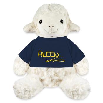 Aileen - Mouton en peluche Annika MiniFeet® - bleu marine - Devant