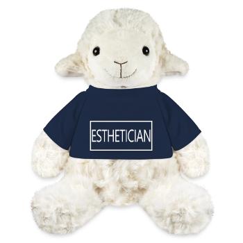 Cadeau d'esthéticienne diplômée fière d'esthéticienne - Mouton en peluche Annika MiniFeet® - bleu marine - Devant