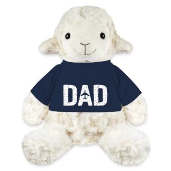 Pilot Papa Vatertagsgeschenk für Flugzeug - MiniFeet® Schaf Annika - French Navy - Vorne