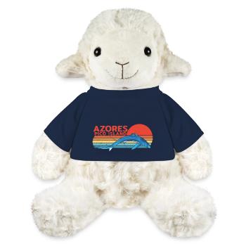 Requin Bleu Açores Île de Pico - Mouton en peluche Annika MiniFeet® - bleu marine - Devant