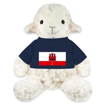 Gibraltar - Mouton en peluche Annika MiniFeet® - bleu marine - Devant
