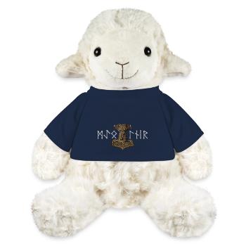 Mjölnir Älterer Futhark - MiniFeet® Schaf Annika - French Navy - Vorne