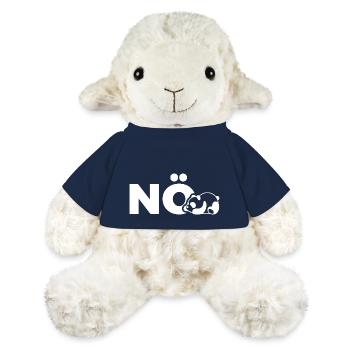 Panda Coffe Pandabär Spruch Geschenk Geschenkidee - MiniFeet® Schaf Annika - French Navy - Vorne