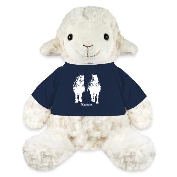 kaltblutduo_weiss - MiniFeet® Schaf Annika - French Navy - Vorne