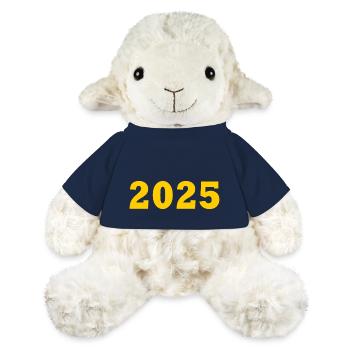 2025 - Mouton en peluche Annika MiniFeet® - bleu marine - Devant