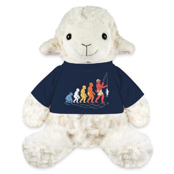 Die Evolution des lustigen menschlichen Fischerfischens - MiniFeet® Schaf Annika - French Navy - Vorne