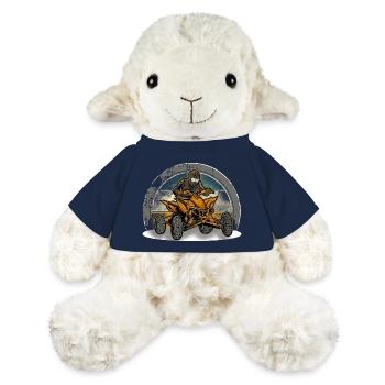 Quad VTT Tout-terrain Quad Riders - Mouton en peluche Annika MiniFeet® - bleu marine - Devant