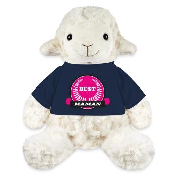 maman mother mama - Mouton en peluche Annika MiniFeet® - bleu marine - Devant