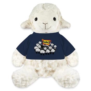 Schwarzes Schaf black sheep Mäh meh comic fun - MiniFeet® Schaf Annika - French Navy - Vorne