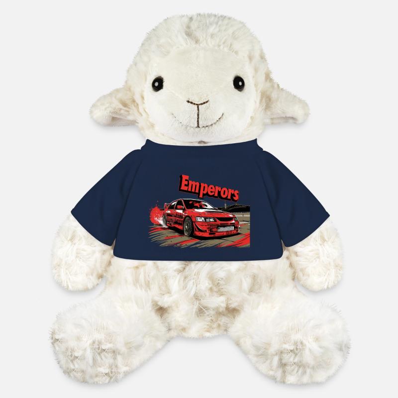 Empereurs Lancer Evo 6 - Mouton en peluche Annika MiniFeet® - bleu marine