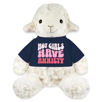 Les filles chaudes ont de l’anxiété - Mouton en peluche Annika MiniFeet® - bleu marine - Devant