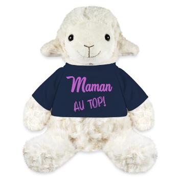 MAMAN. FÊTE DES MÈRES - Mouton en peluche Annika MiniFeet® - bleu marine - Devant