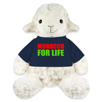 Morocco for life - maroc - Mouton en peluche Annika MiniFeet® - bleu marine - Devant