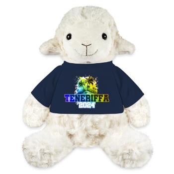 Tenerife 2024 Vacances Palmiers Colorés - Mouton en peluche Annika MiniFeet® - bleu marine - Devant