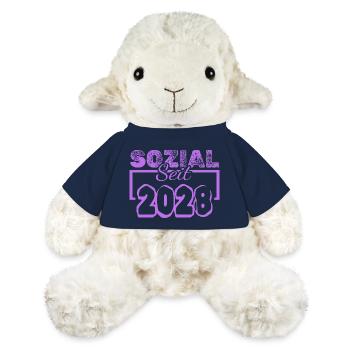 Travailleur social 2028 - Mouton en peluche Annika MiniFeet® - bleu marine - Devant