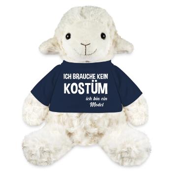 Carnaval de Jecken Carnaval - Mouton en peluche Annika MiniFeet® - bleu marine - Devant