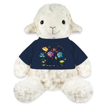 Blumen - MiniFeet® Schaf Annika - French Navy - Vorne