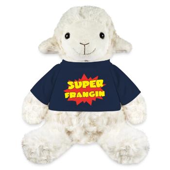 Super FRANGIN - Mouton en peluche Annika MiniFeet® - bleu marine - Devant