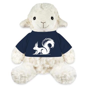 Swift Squirrel Ink Style Drawing - MiniFeet® Sheep Annika - french navy - Front