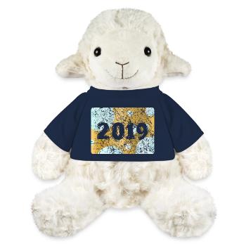 Number 2019 - MiniFeet® Sheep Annika - french navy - Front