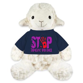 October Stop Domestic Violence Awareness - MiniFeet® Sheep Annika - french navy - Front