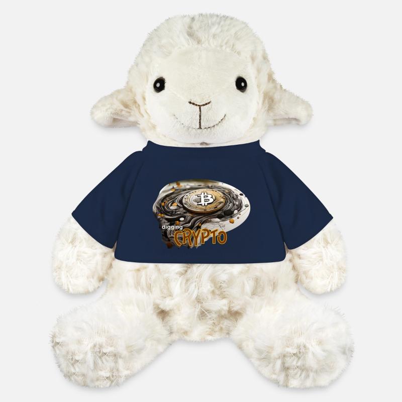 Krypto Währung, crypto digging - MiniFeet® Schaf Annika - French Navy