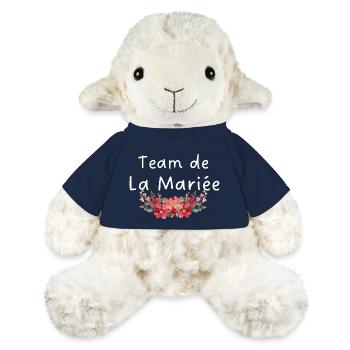 Braut Team Blumen - MiniFeet® Schaf Annika - French Navy - Vorne