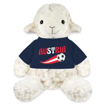 Autrichiens Autriche - Mouton en peluche Annika MiniFeet® - bleu marine - Devant