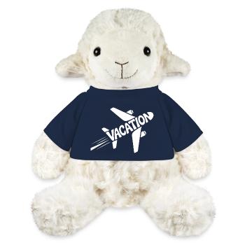 Cute Plane - Cool Holiday Pictogram - MiniFeet® Sheep Annika - french navy - Front