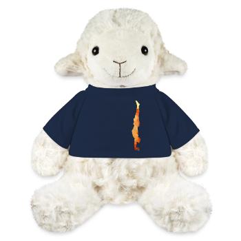 Yoga Handstand Polygon Gold - MiniFeet® Sheep Annika - french navy - Front
