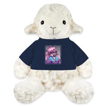 Glitch japanese manga style - MiniFeet® Sheep Annika - french navy - Front