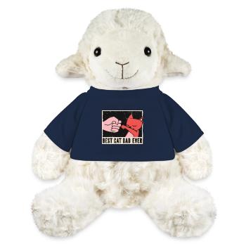 Best cat dad ever bump fists cat - MiniFeet® Sheep Annika - french navy - Front