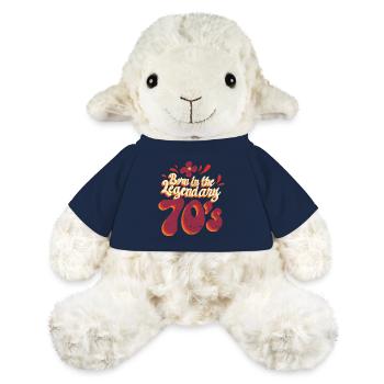 Né dans les années 70 légendaires Né dans les années 70 - Mouton en peluche Annika MiniFeet® - bleu marine - Devant