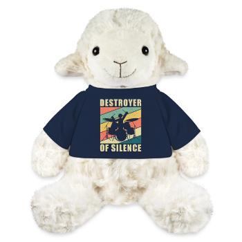 Batteur cadeau batteur batterie batteur - Mouton en peluche Annika MiniFeet® - bleu marine - Devant