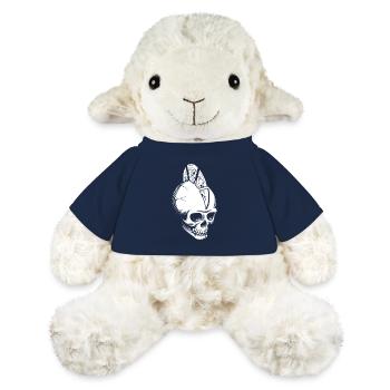 Pizza - Mouton en peluche Annika MiniFeet® - bleu marine - Devant