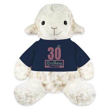30. Geburtstag 30 Jahre 30er Birthday Princess - MiniFeet® Schaf Annika - French Navy - Vorne