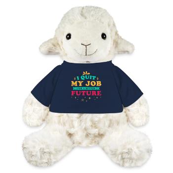 Job Termination Saying Motivation Future - MiniFeet® Sheep Annika - french navy - Front