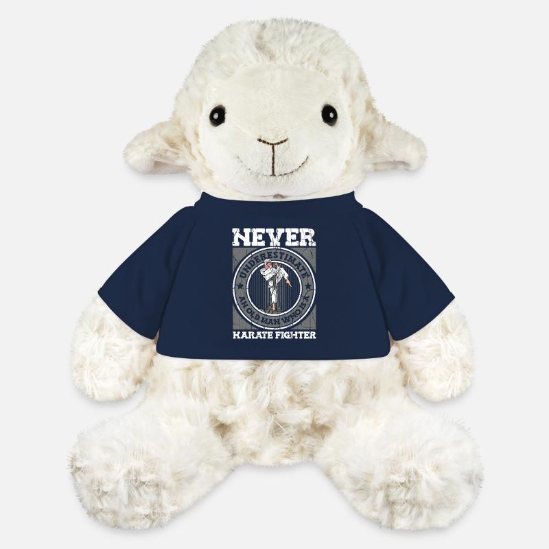 Karate Karate Fighter Martial Arts - MiniFeet® Sheep Annika - french navy