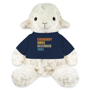 Born December 1982 40 years 40s 40th birthday - MiniFeet® Sheep Annika - french navy - Front