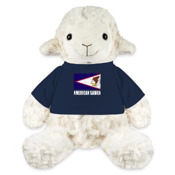 American Samoa Flag - MiniFeet® Sheep Annika - french navy - Front