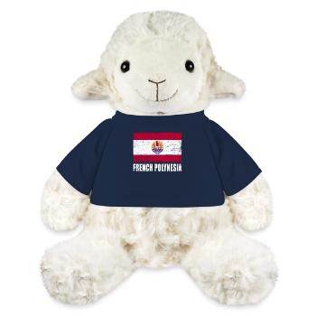 Französisch Polynesien Flagge - MiniFeet® Schaf Annika - French Navy - Vorne