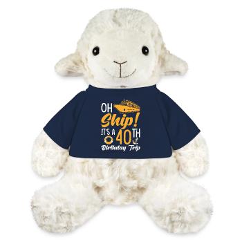 Cruise 40th Birthday Trip - MiniFeet® Sheep Annika - french navy - Front