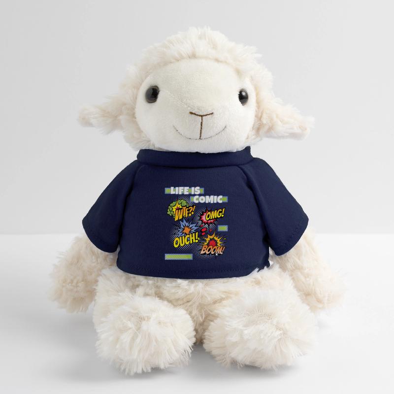 Comic, Comic-Strips, lustiger Spruch Comicstyle MiniFeet® Schaf Annika