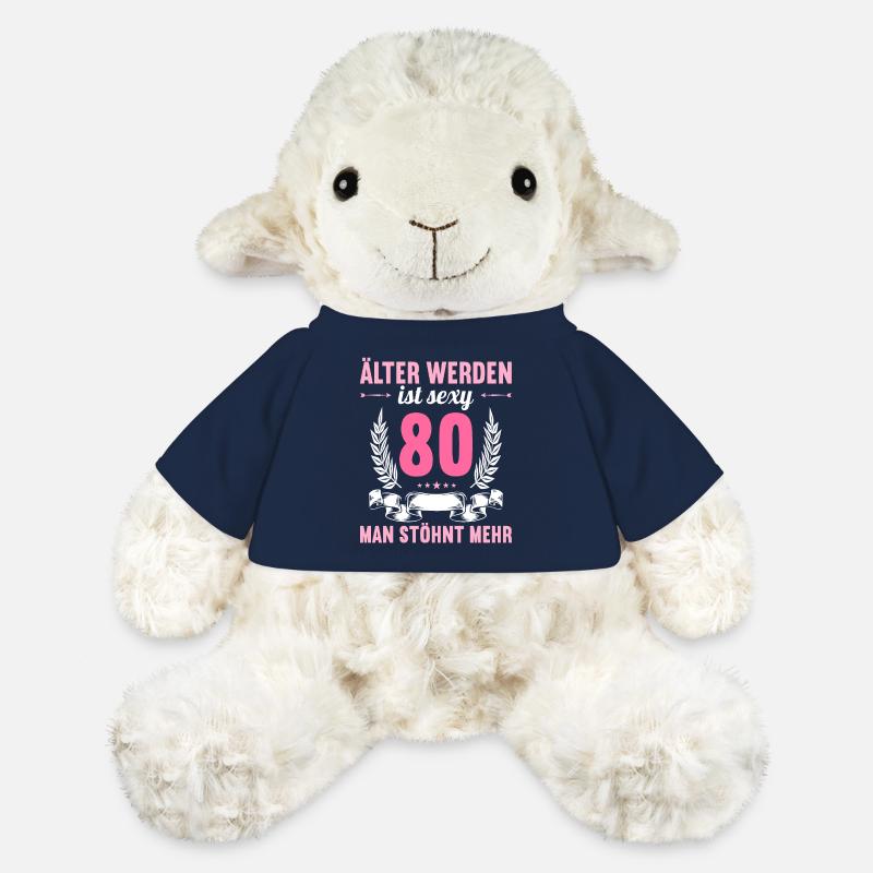 Älter werden is sexy man stöhnt mehr 80 Geburtstag - MiniFeet® Schaf Annika - French Navy