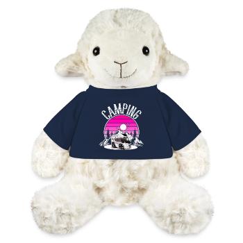 Camping Camper Campen - Mouton en peluche Annika MiniFeet® - bleu marine - Devant